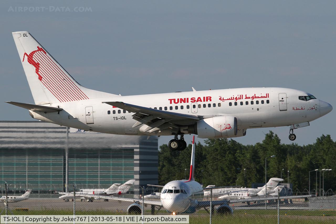 TS-IOL, 1999 Boeing 737-6H3 C/N 29497, Tunisair
