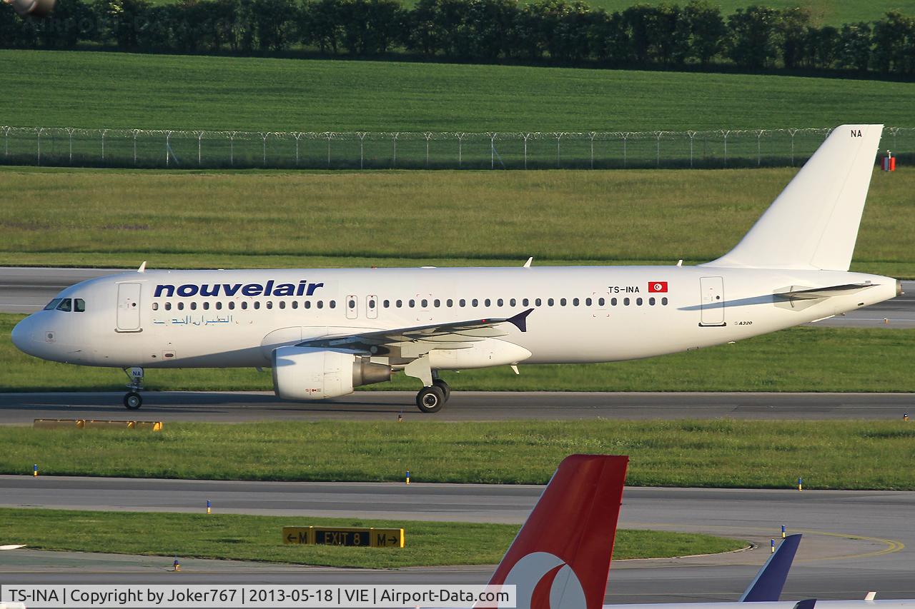 TS-INA, 1999 Airbus A320-214 C/N 1121, Nouvelair