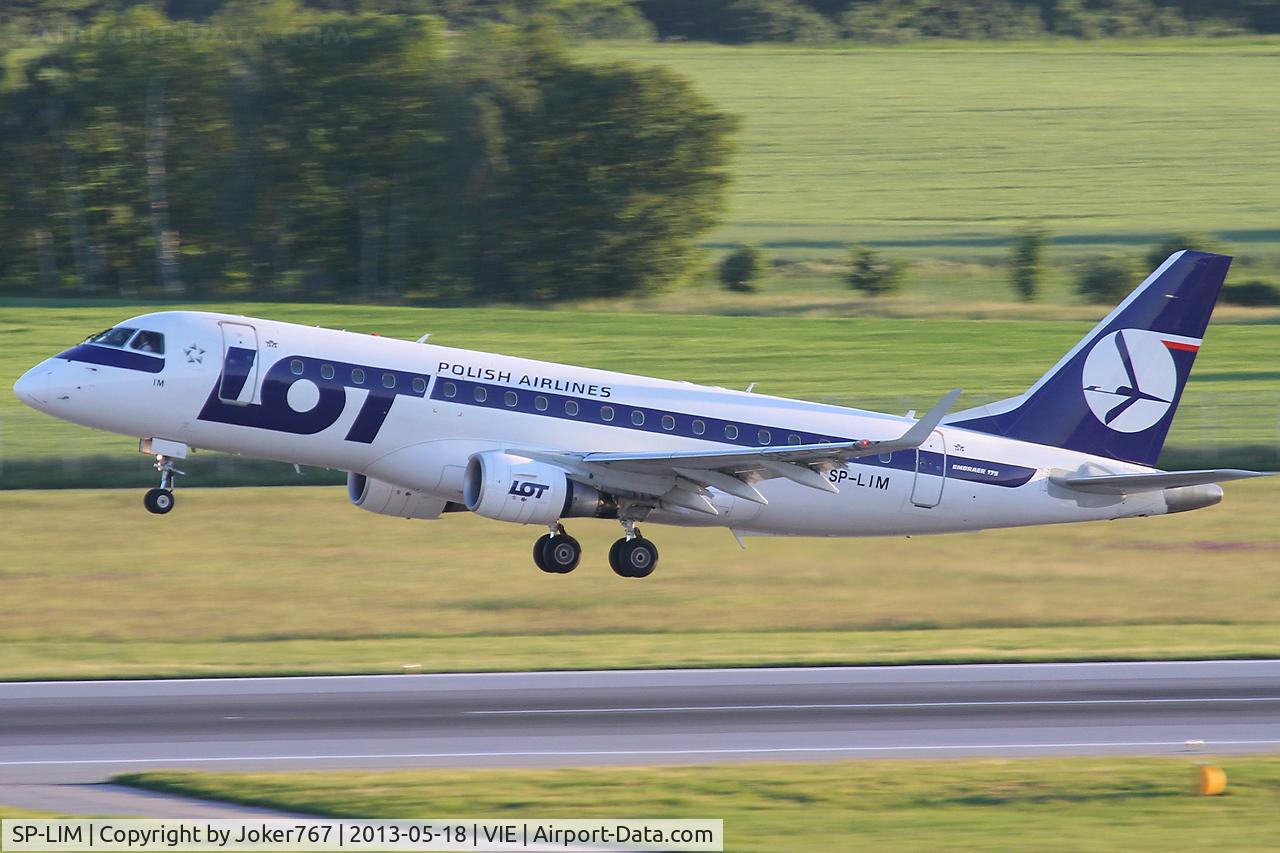 SP-LIM, 2010 Embraer 175LR (ERJ-170-200LR) C/N 17000311, LOT - Polish Airlines