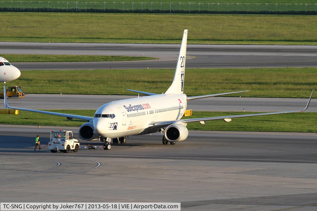 TC-SNG, 2008 Boeing 737-8HC C/N 36530, SunExpress