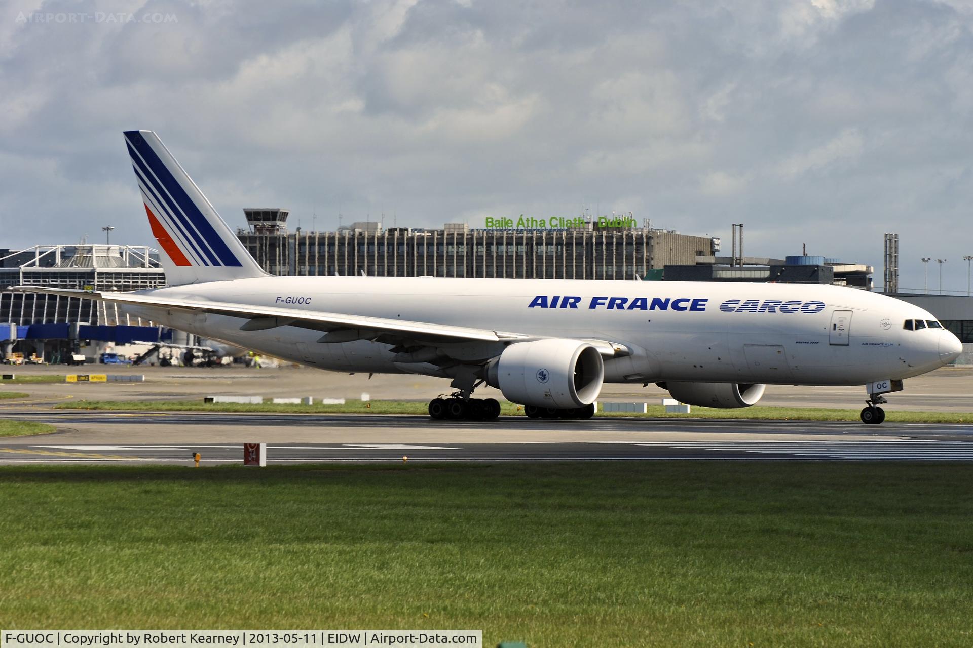 F-GUOC, 2009 Boeing 777-F28 C/N 32966, Taxiing for departure