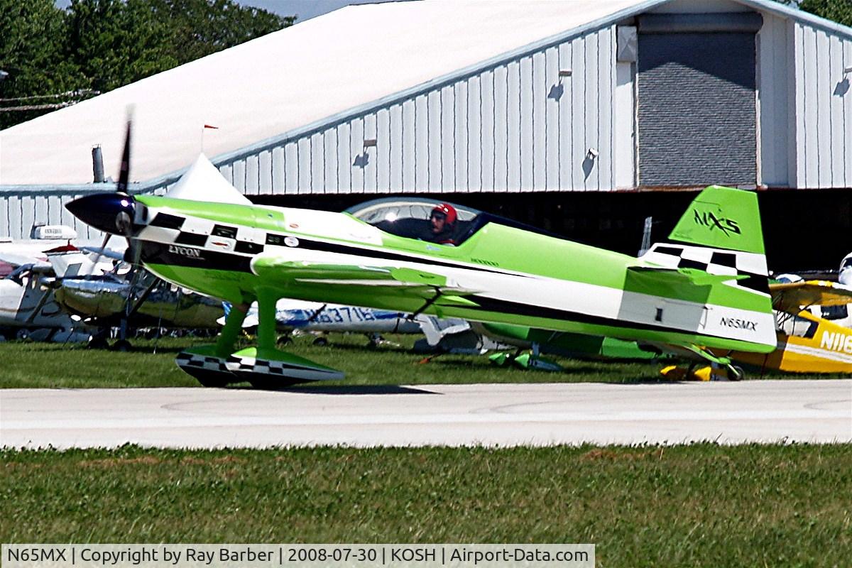 N65MX, 2007 MX Aircraft MXS C/N 1, MXR Technologies MXS [1] Oshkosh-Wittman Regional~N 30/07/2008