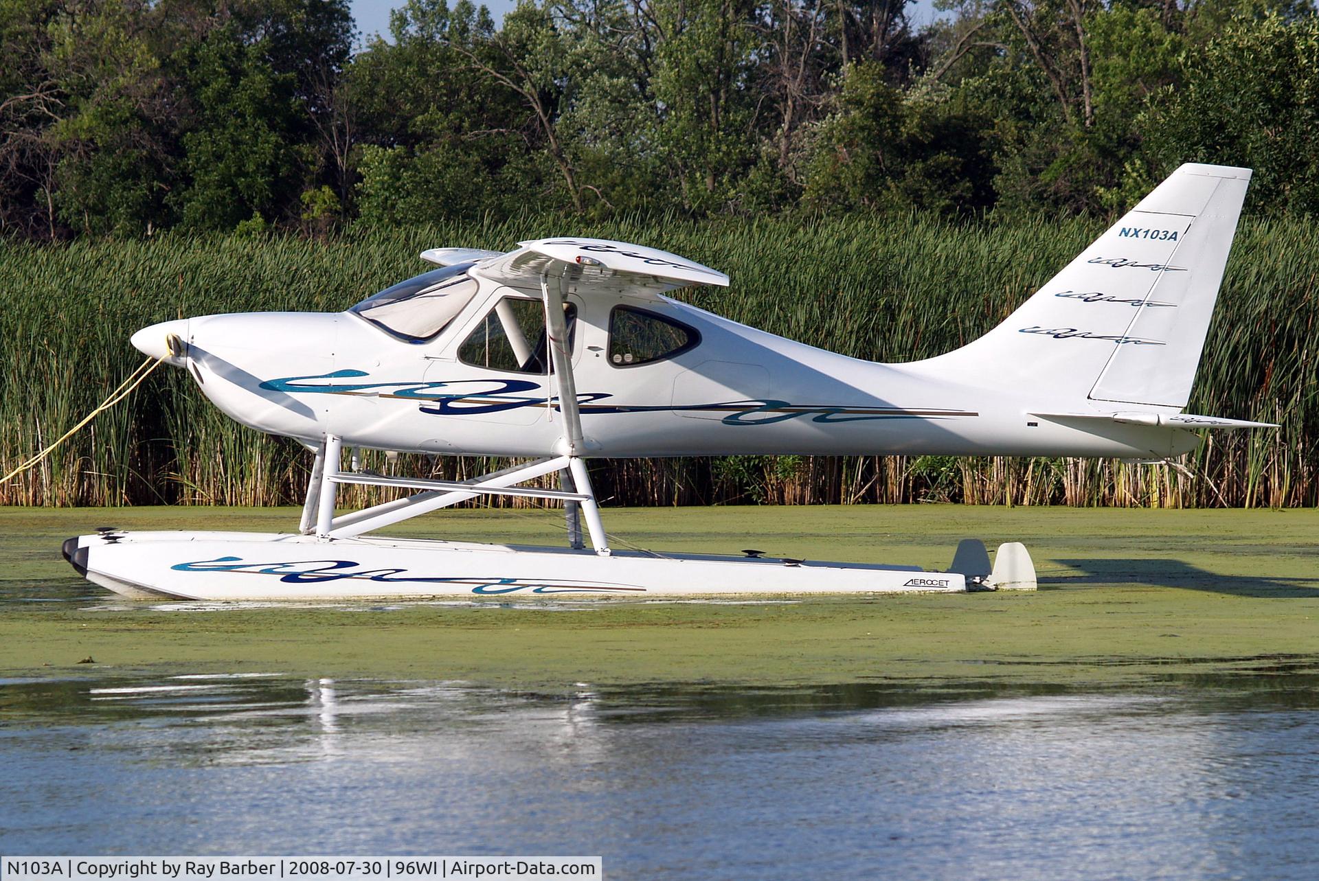N103A, Stoddard-Hamilton GlaStar GS-1 C/N 5328, Stoddard-Hamilton Glastar [5328] Oshkosh-Lake Winnebago Seaplane Base~N 30/07/2008