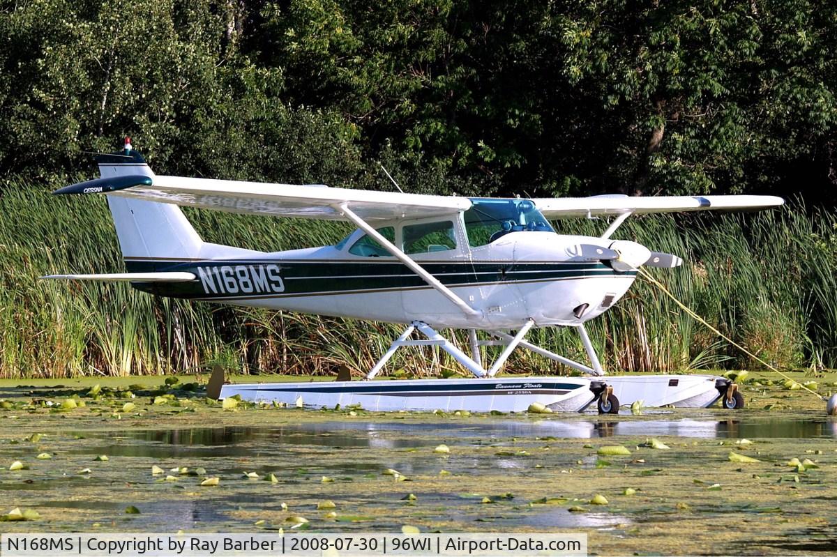 N168MS, 1963 Cessna 172D C/N 17250564, Cessna 172D Skyhawk [172-50564] Oshkosh-Lake Winnebago Seaplane Base~N 30/07/2008