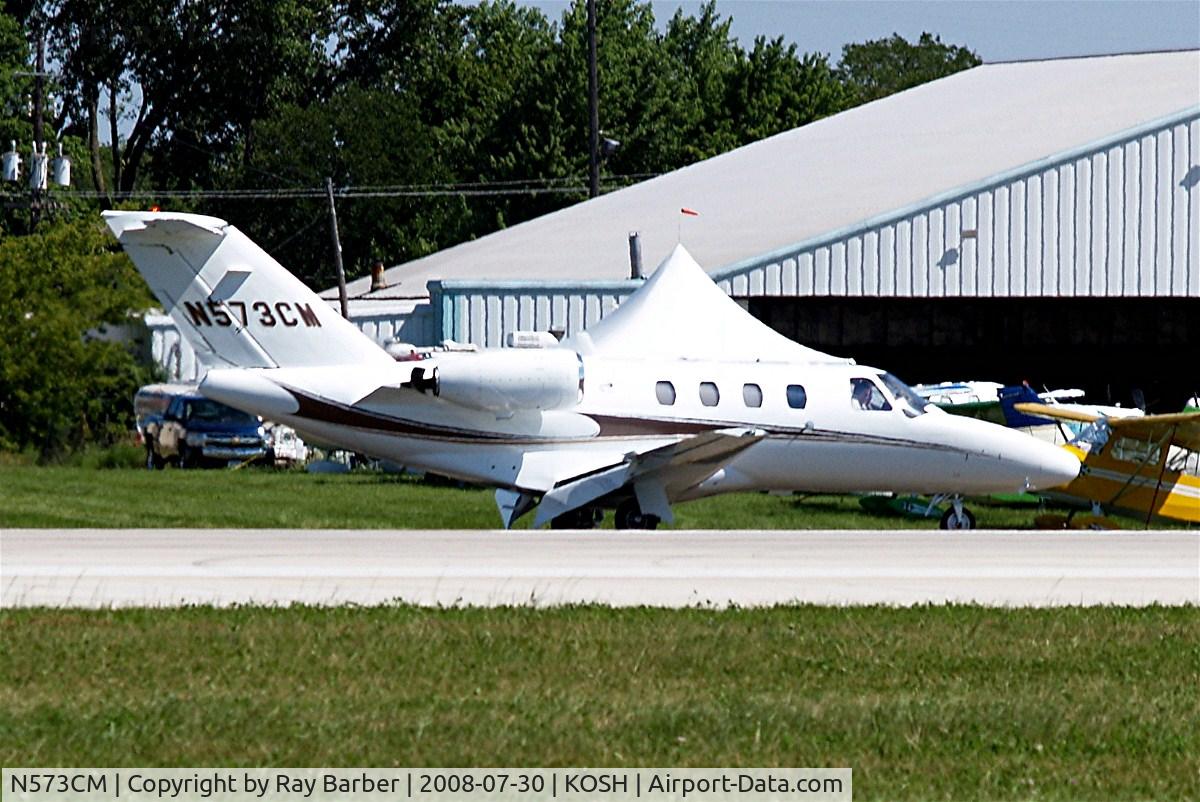 N573CM, 1999 Cessna 525 CitationJet CJ1 C/N 525-0352, Cessna CitationJet [525-0352] Oshkosh-Wittman Regional~N 30/07/2008