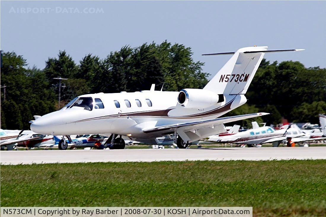 N573CM, 1999 Cessna 525 CitationJet CJ1 C/N 525-0352, Cessna CitationJet [525-0352] Oshkosh-Wittman Regional~N 30/07/2008