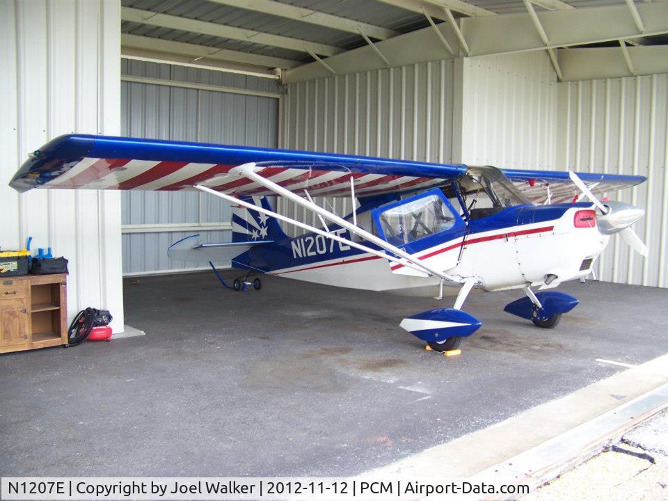 N1207E, 1977 Bellanca 8KCAB Decathlon C/N 323-77, Hanger at PCM