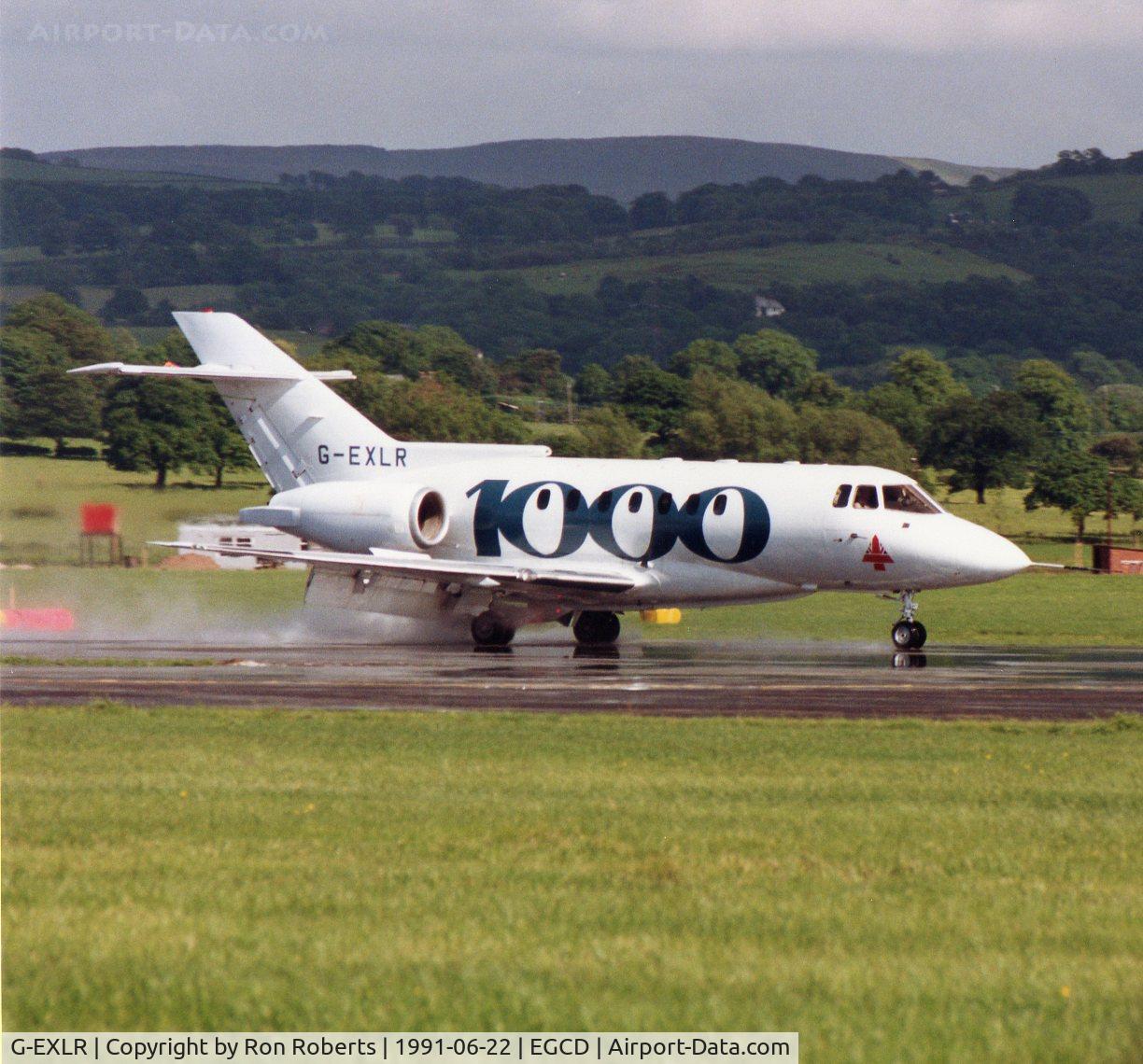 G-EXLR, 1990 British Aerospace BAe.125-1000B C/N 258151, Woodford Airshow