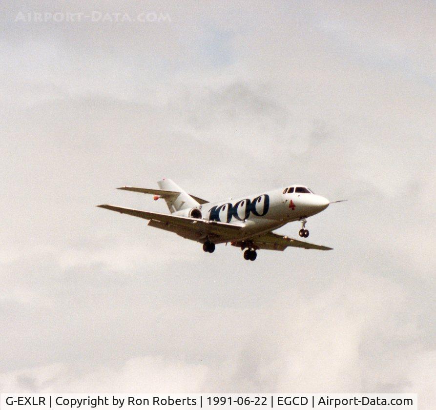 G-EXLR, 1990 British Aerospace BAe.125-1000B C/N 258151, Woodford Airshow