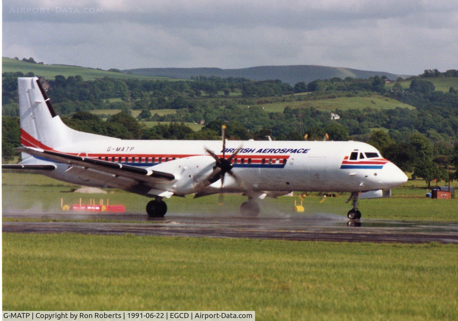 G-MATP, 1986 British Aerospace ATP C/N 2001, Woodford Airshow