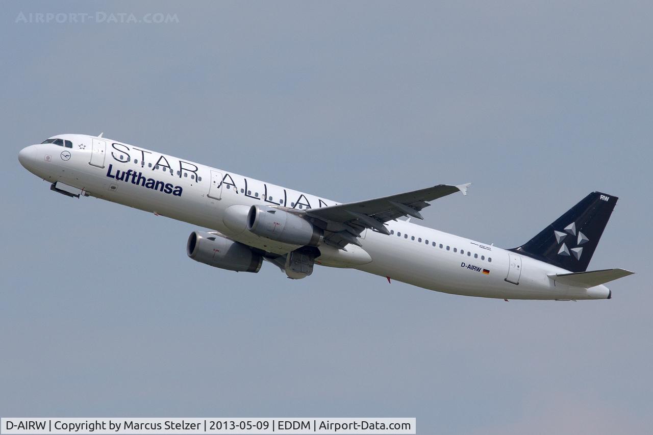 D-AIRW, 1997 Airbus A321-131 C/N 0699, Star Alliance