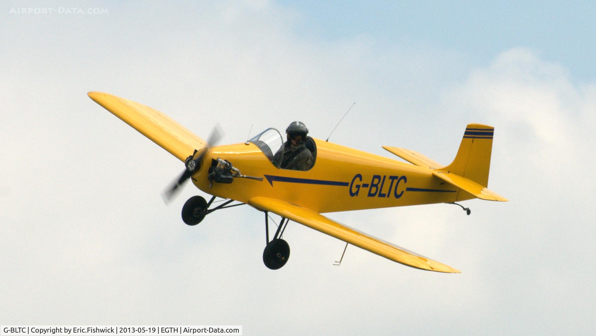 G-BLTC, 1991 Druine D.31A Turbulent C/N PFA 048-10964, 43. G-BLTC at Shuttleworth Flying Day and LAA Party in the Park, May 2013.