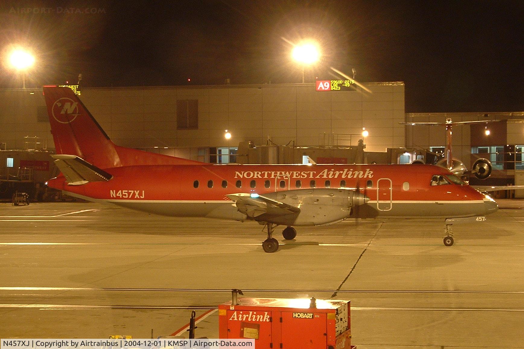 N457XJ, 1998 Saab 340B+ C/N 340B-457, XJ Saab 340 MSP