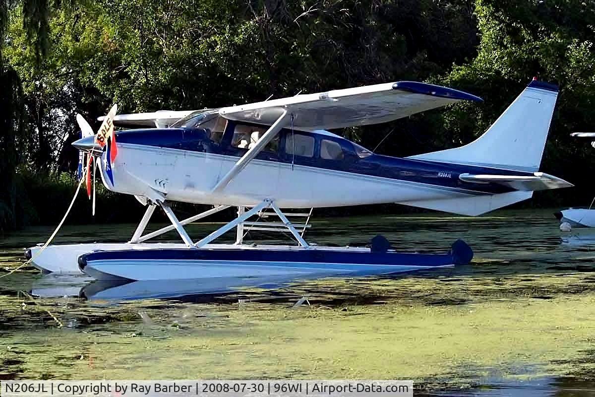 N206JL, 1968 Cessna U206C Super Skywagon C/N U2061091, Cessna U.206C Super Skywagon [U206-1091] Oshkosh-Lake Winnebago Seaplane Base~N 30/07/2008