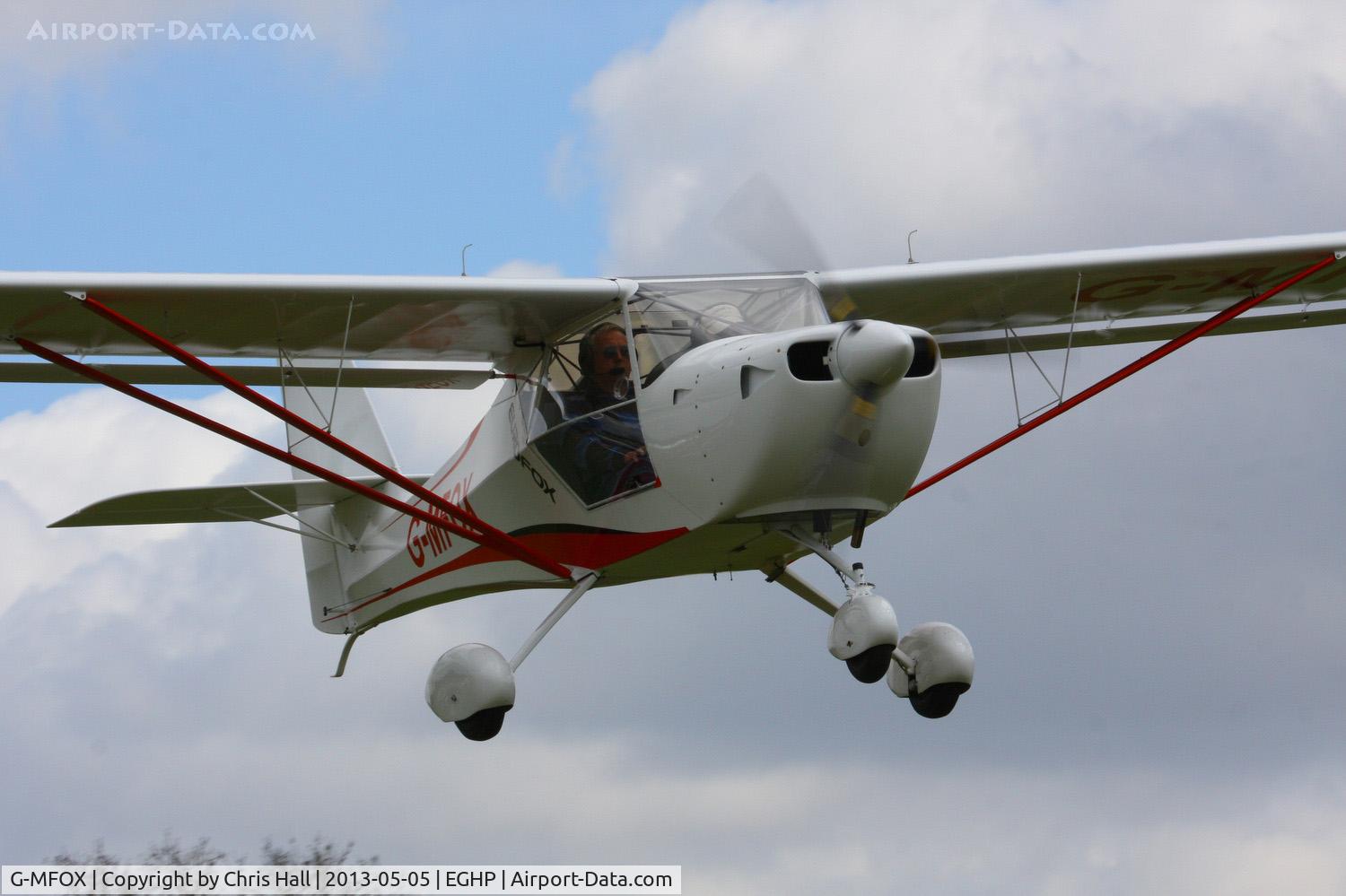 G-MFOX, 2012 Aeropro Eurofox 912(1) C/N BMAA/HB/630, at the LAA Microlight Trade Fair, Popham