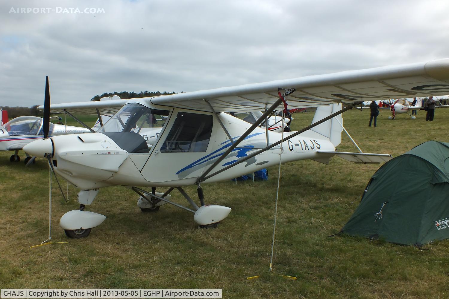 G-IAJS, 2006 Comco Ikarus C42 FB UK C/N PFA 322-14393, at the LAA Microlight Trade Fair, Popham