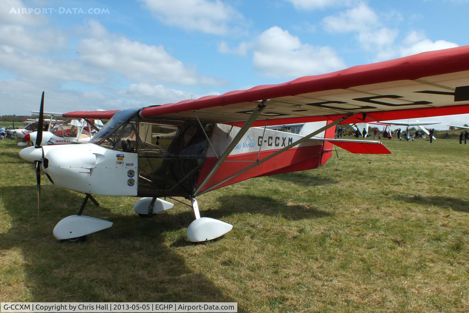 G-CCXM, 2004 Best Off Skyranger 912(2) C/N BMAA/HB/337, at the LAA Microlight Trade Fair, Popham