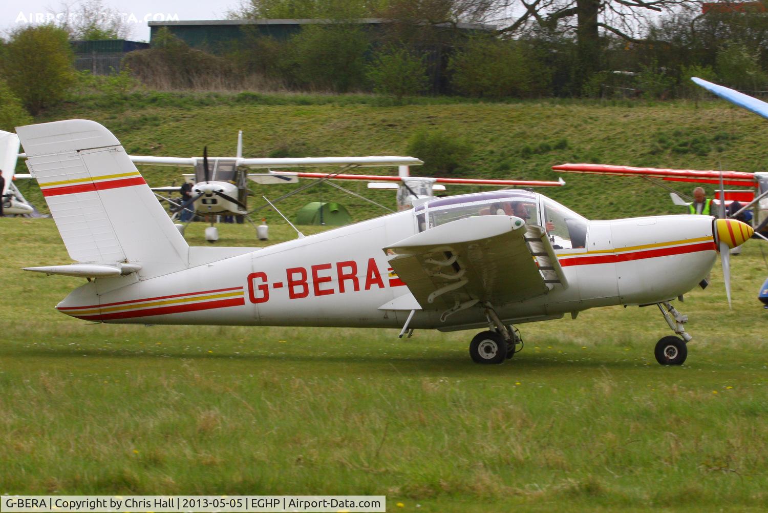 G-BERA, 1977 Socata Rallye 150ST C/N 2821, at the LAA Microlight Trade Fair, Popham