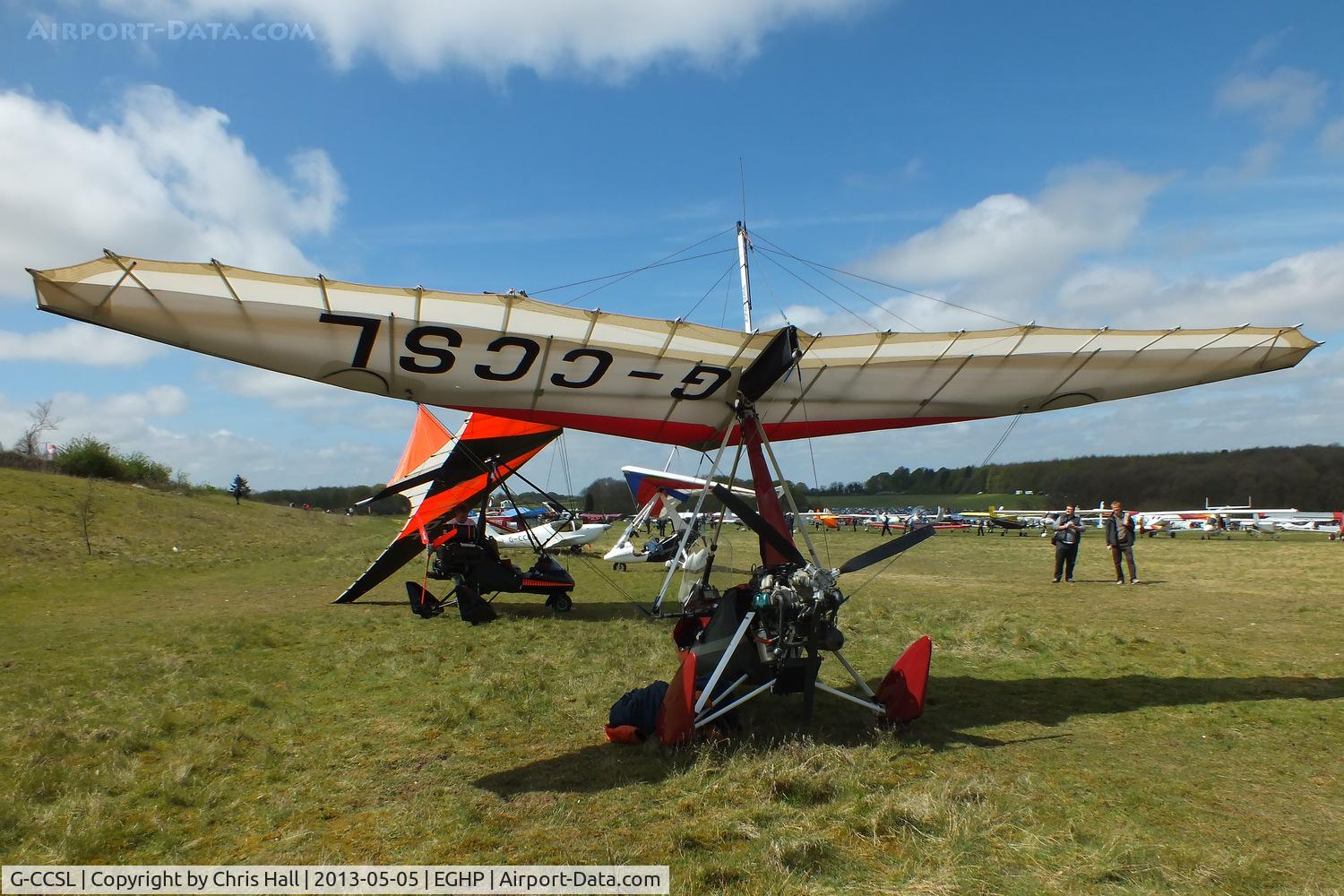 G-CCSL, 2004 Mainair Pegasus Quik C/N 8029, at the LAA Microlight Trade Fair, Popham