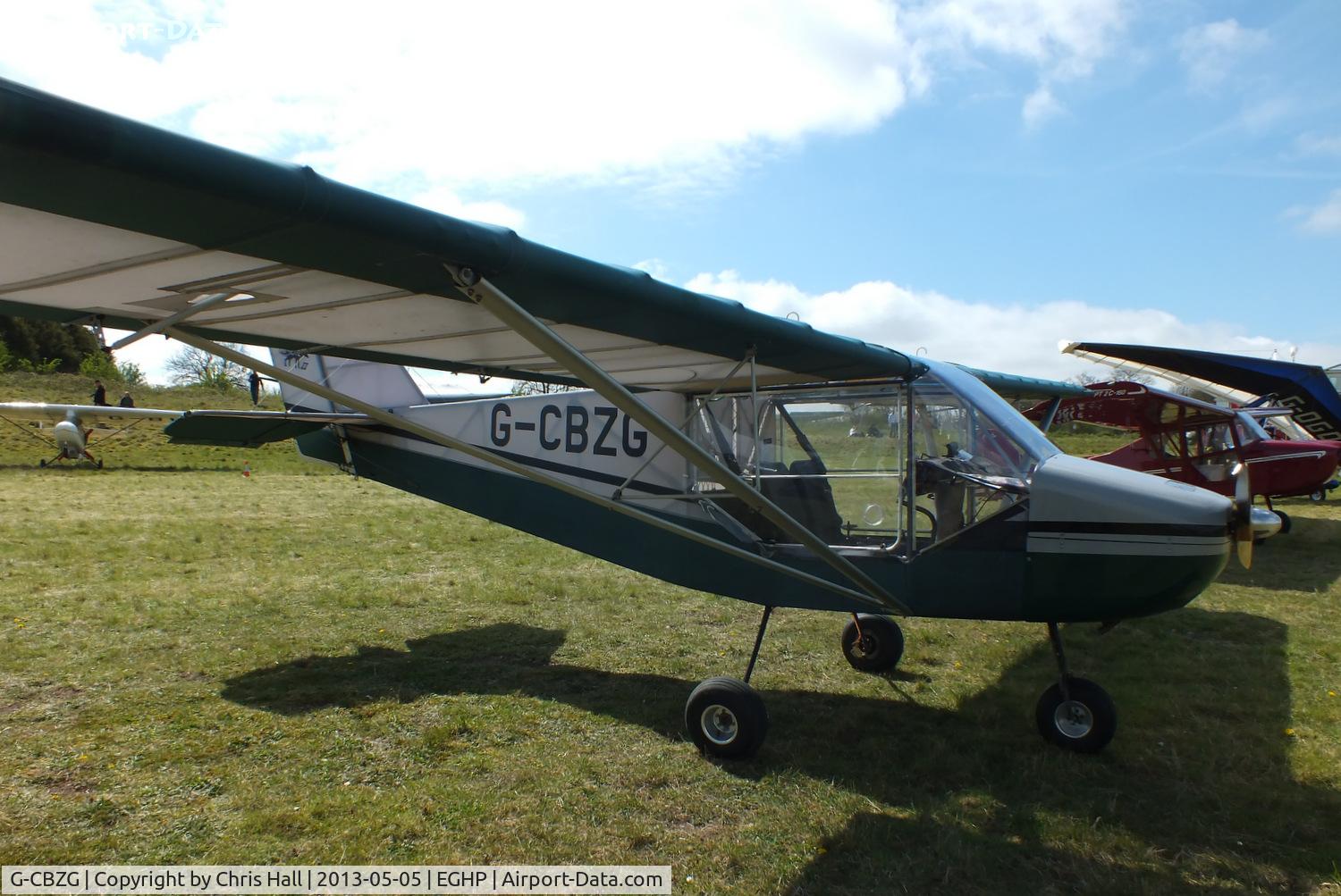G-CBZG, 2002 Rans S-6ES Coyote II C/N PFA 204-13894, at the LAA Microlight Trade Fair, Popham