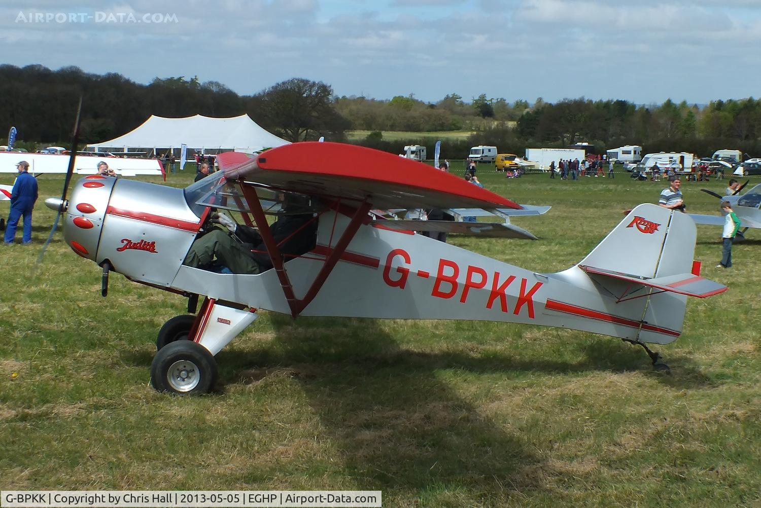 G-BPKK, 1989 Denney Kitfox C/N PFA 172-11411, at the LAA Microlight Trade Fair, Popham