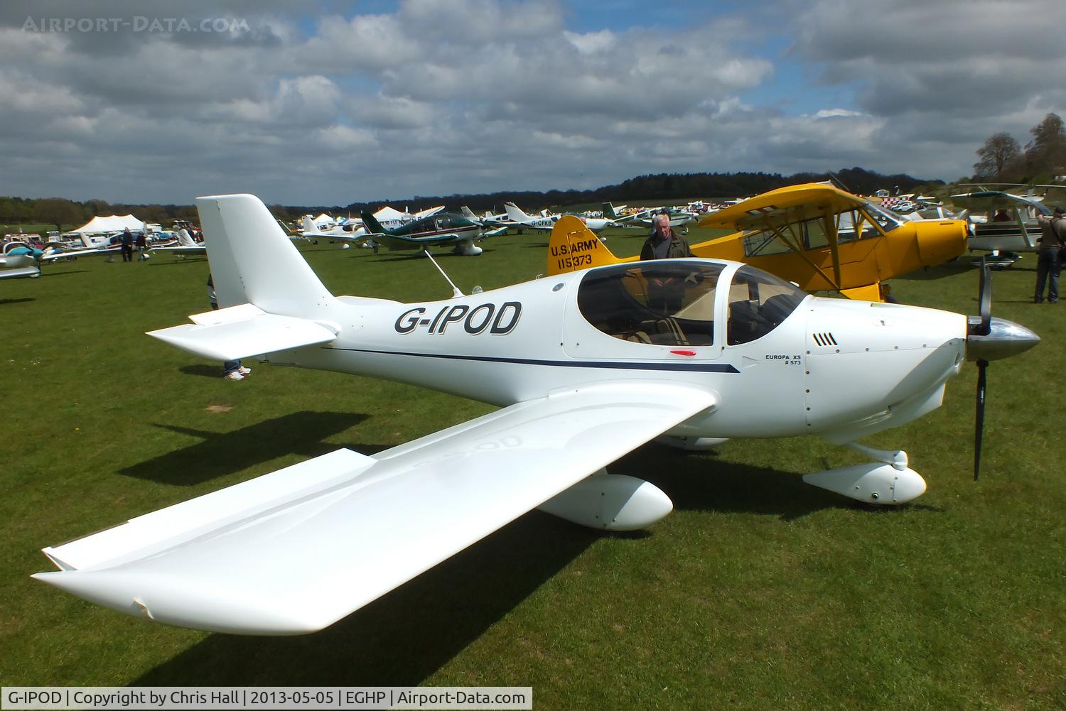 G-IPOD, 2007 Europa XS Tri-Gear C/N PFA 247-14007, at the LAA Microlight Trade Fair, Popham