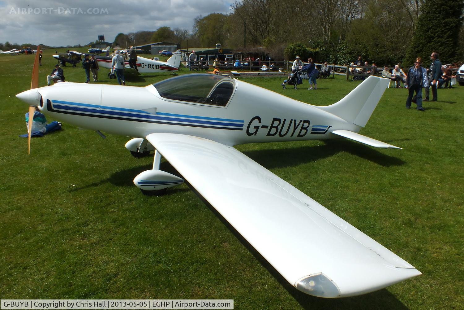G-BUYB, 1994 Aero Designs Pulsar C/N PFA 202-12193, at the LAA Microlight Trade Fair, Popham