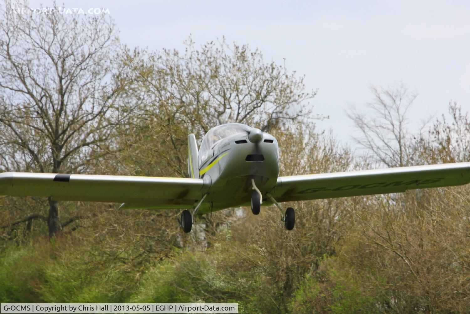 G-OCMS, 2010 Cosmik EV-97 TeamEurostar UK C/N 3718, at the LAA Microlight Trade Fair, Popham
