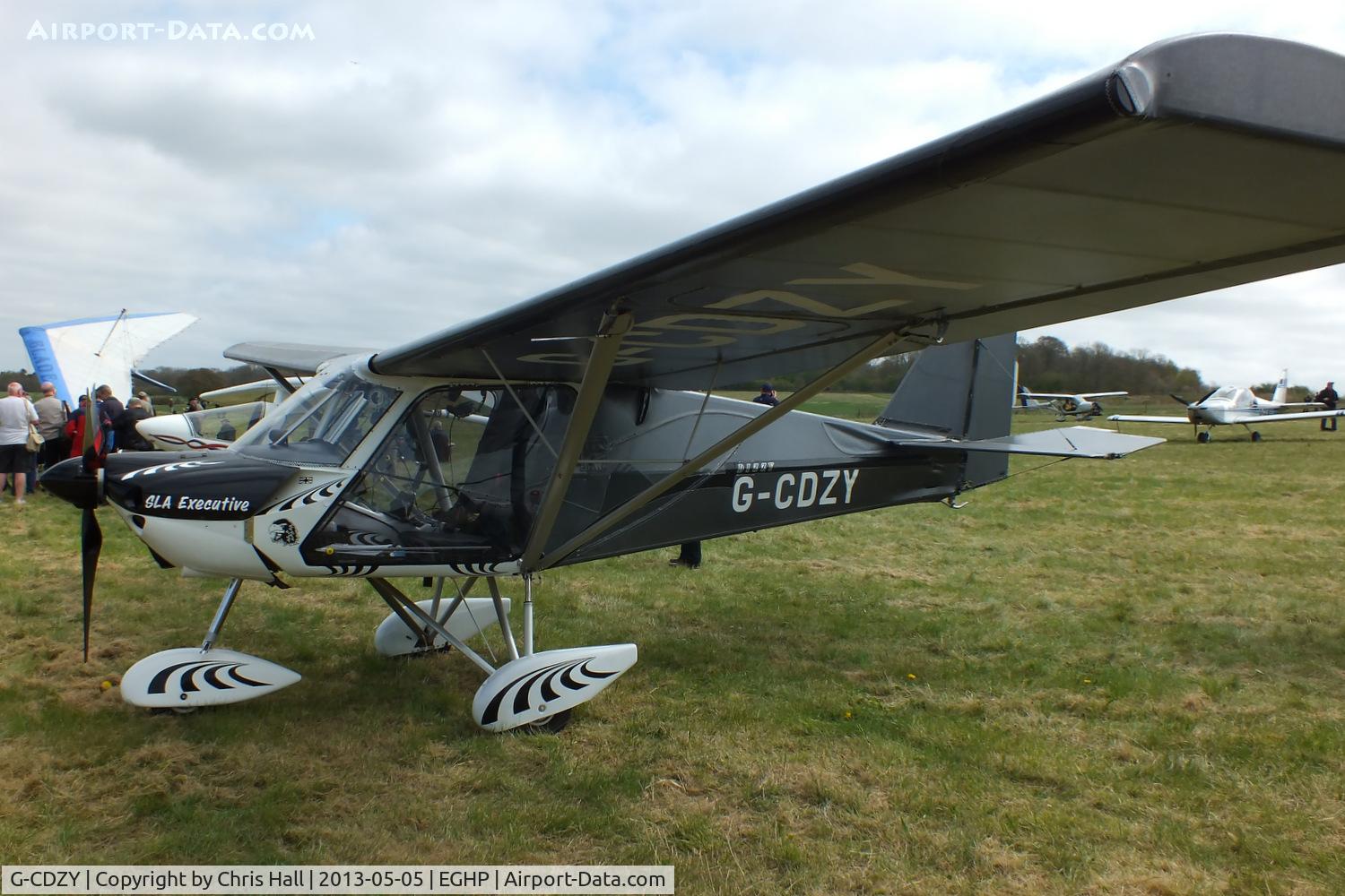 G-CDZY, 2006 Medway SLA 80 Executive C/N 180406, at the LAA Microlight Trade Fair, Popham