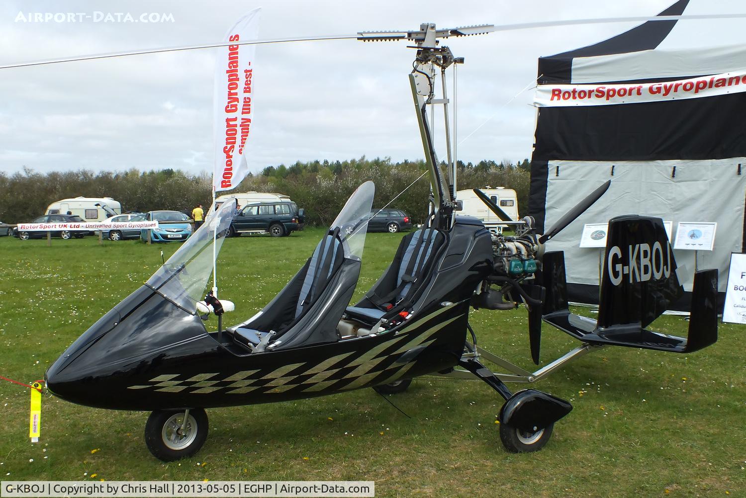 G-KBOJ, 2009 Rotorsport UK MTOsport C/N RSUK/MTOS/016, at the LAA Microlight Trade Fair, Popham