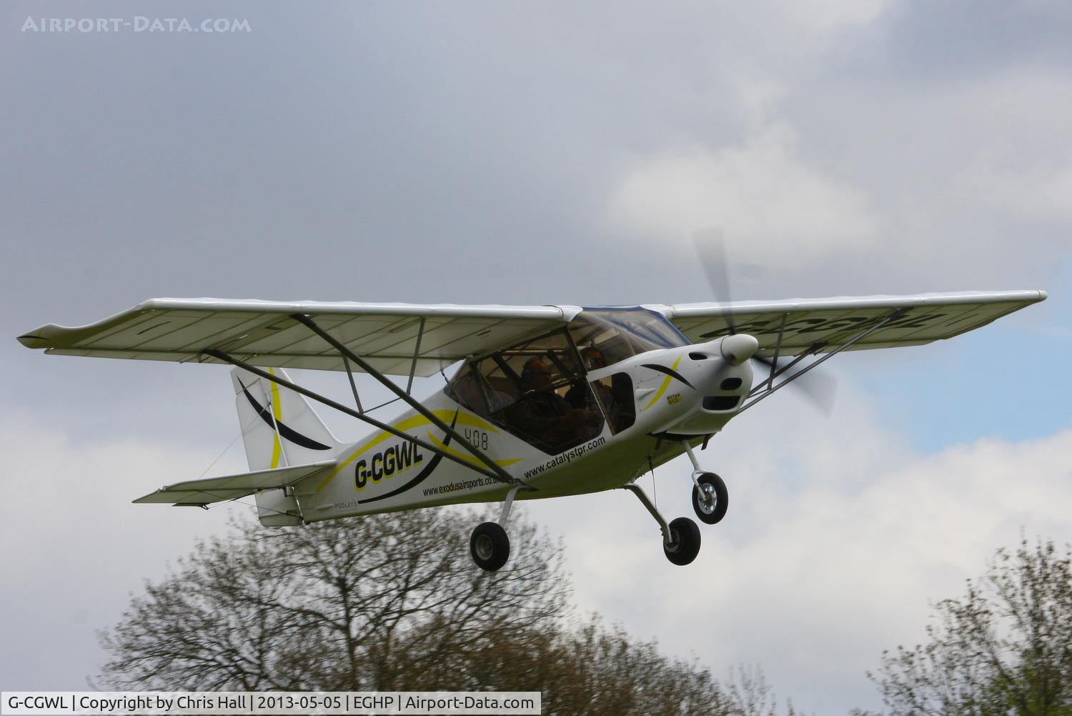G-CGWL, 2011 Best Off Skyranger Nynja 912S(1) C/N BMAA/HB/601, at the LAA Microlight Trade Fair, Popham