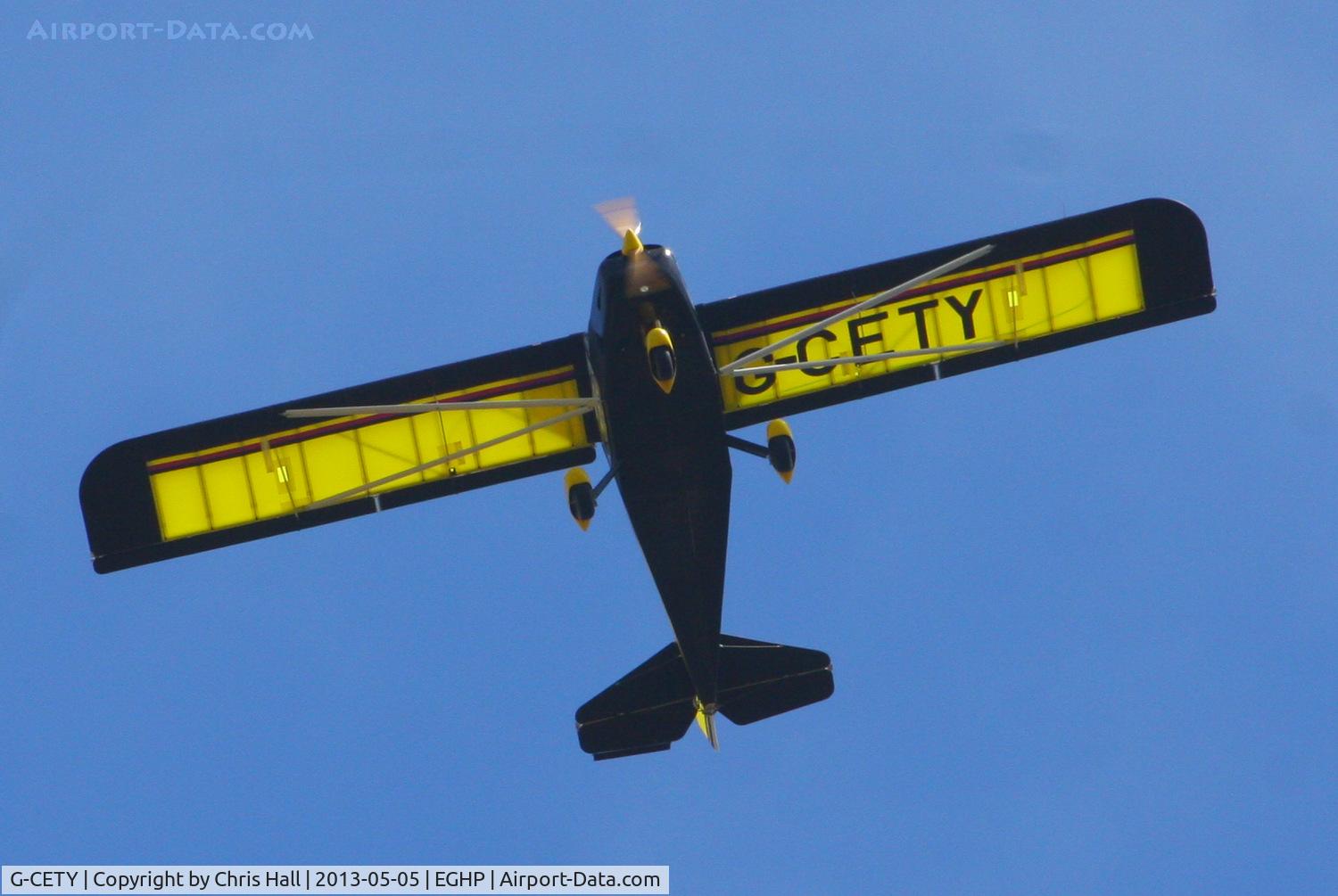 G-CETY, 2010 Rans S-6ES Coyote II C/N PFA 204-14654, at the LAA Microlight Trade Fair, Popham