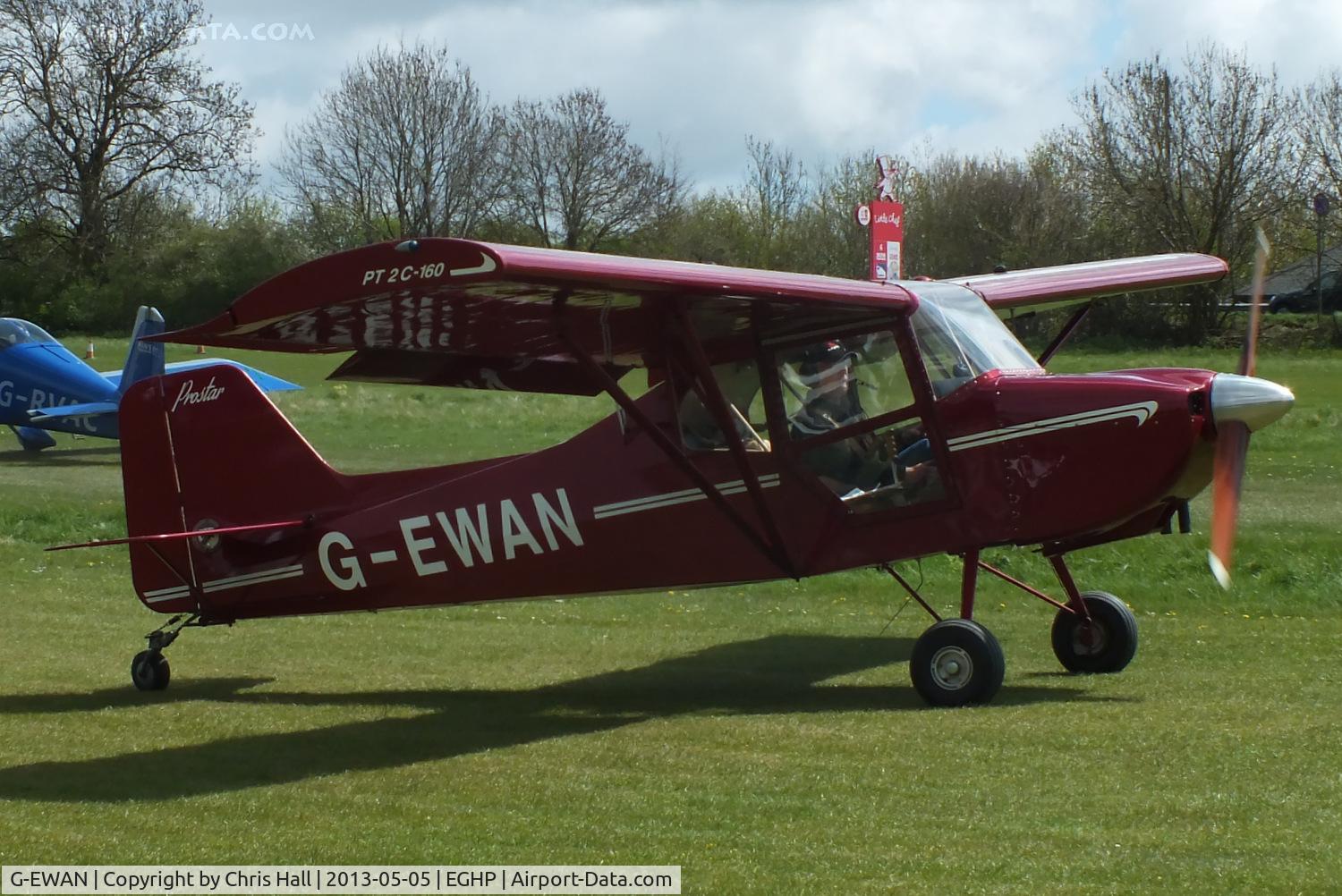 G-EWAN, 1998 Prostar PT-2C C/N PFA 249-12425, at the LAA Microlight Trade Fair, Popham
