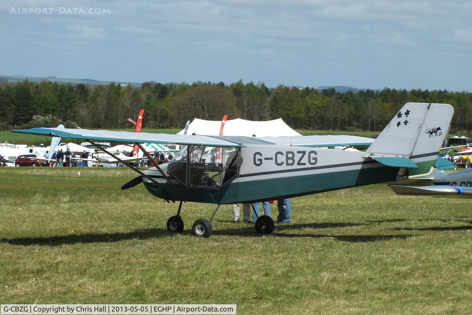 G-CBZG, 2002 Rans S-6ES Coyote II C/N PFA 204-13894, at the LAA Microlight Trade Fair, Popham