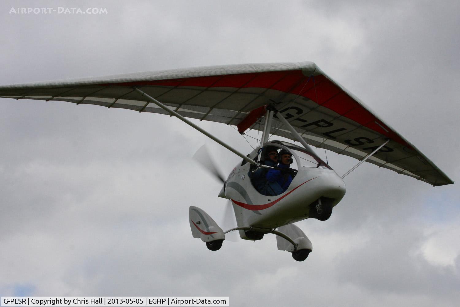 G-PLSR, 2011 P&M Aviation PulsR C/N 8607, at the LAA Microlight Trade Fair, Popham