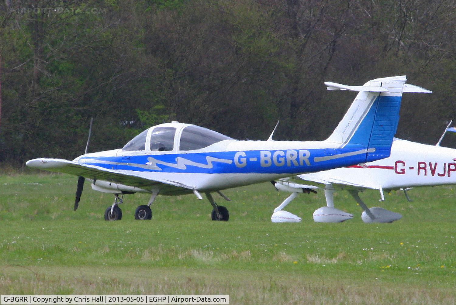 G-BGRR, 1978 Piper PA-38-112 Tomahawk Tomahawk C/N 38-78A0336, at the LAA Microlight Trade Fair, Popham