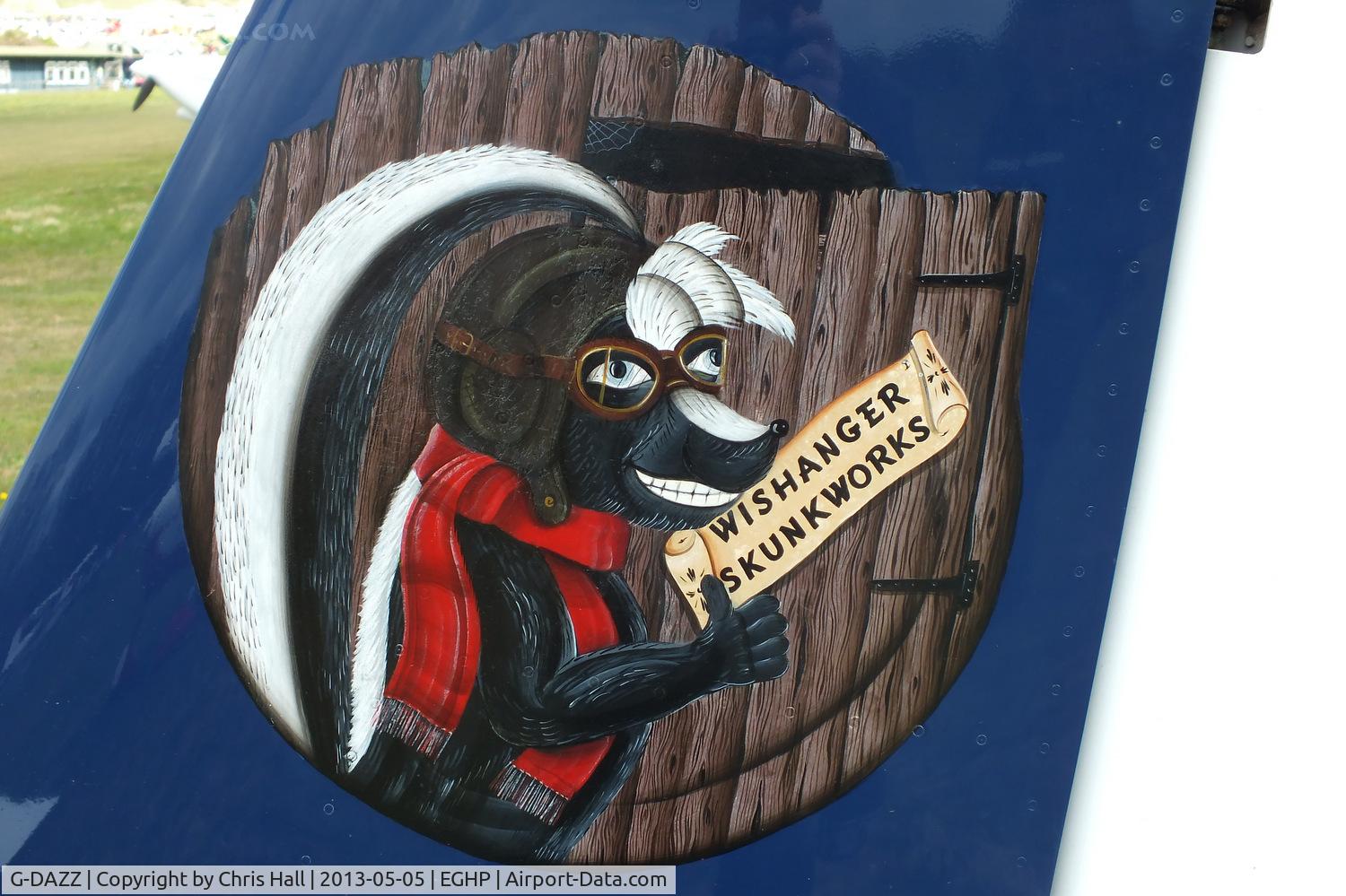 G-DAZZ, 2006 Vans RV-8 C/N PFA 303-14245, nice tailart