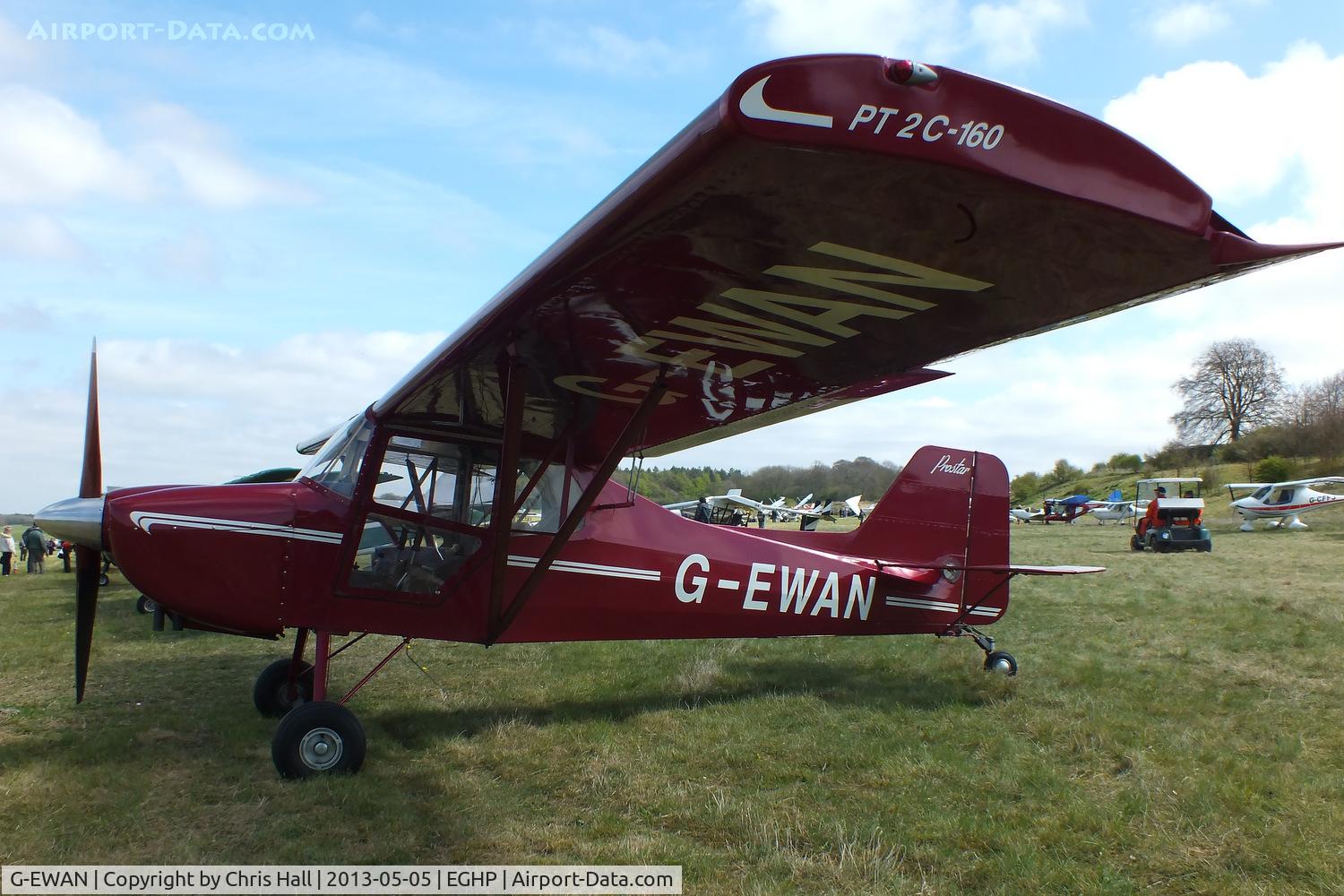 G-EWAN, 1998 Prostar PT-2C C/N PFA 249-12425, at the LAA Microlight Trade Fair, Popham