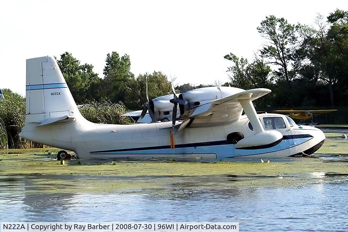N222A, 1954 Piaggio P.136-L1 C/N 194, Piaggio P.136-L1 [194] Oshkosh-Lake Winnebago Seaplane Base~N 30/07/2008