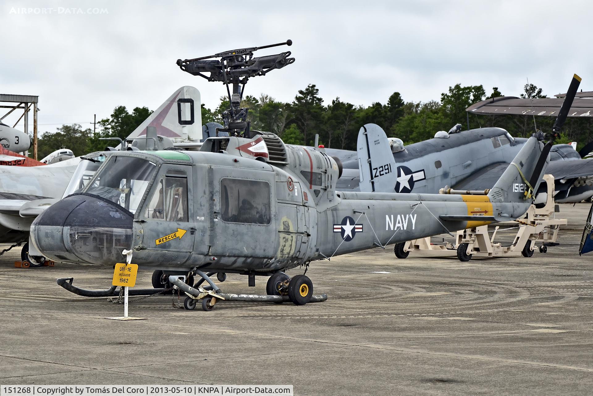 151268, 1964 Bell UH-1E Iroquois C/N 6003, Bell UH-1E Iroquois BuNo 151268 (C/N 6003) (N70426)

National Naval Aviation Museum
TDelCoro
May 10, 2013