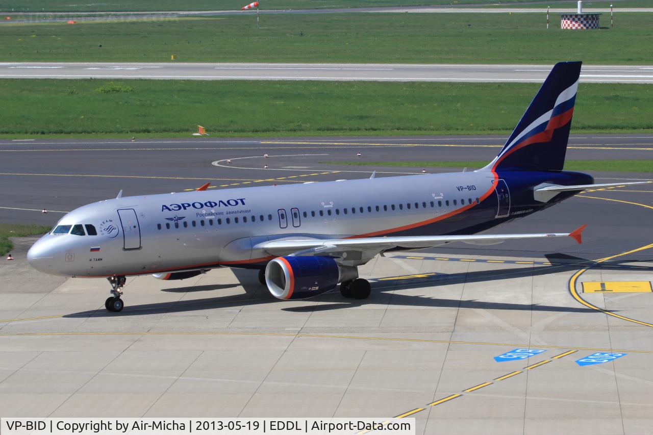 VP-BID, 2012 Airbus A320-214 C/N 5421, Aeroflot