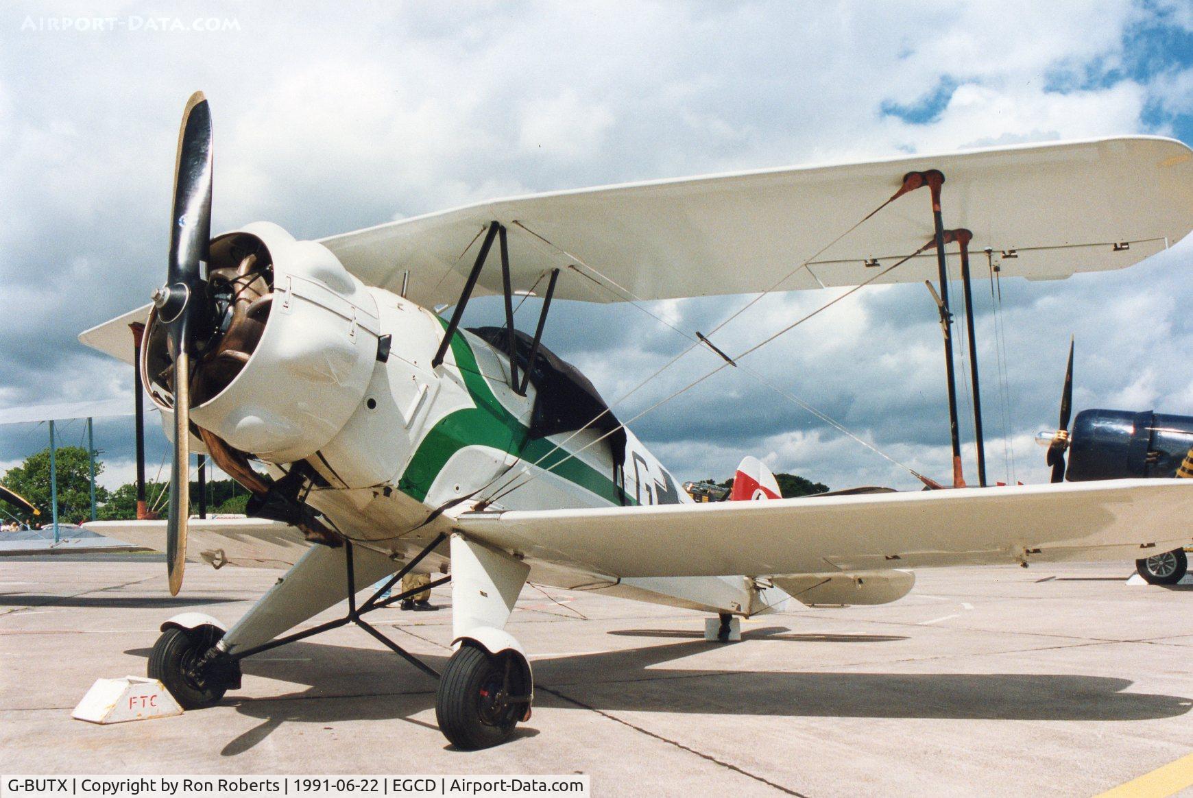 G-BUTX, 1940 Bucker Bu-133C Jungmeister C/N ES.1-4, Woodford Airshow