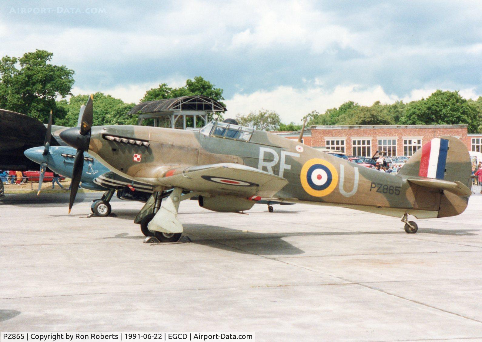 PZ865, 1944 Hawker Hurricane IIC C/N PZ865, Woodford Airshow