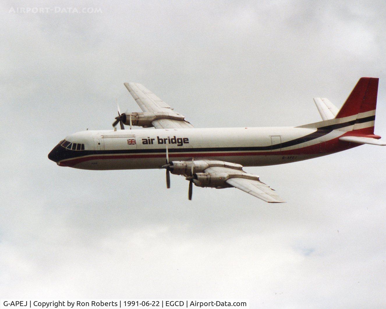 G-APEJ, 1961 Vickers V953C Merchantman C/N 713, Woodford Airshow