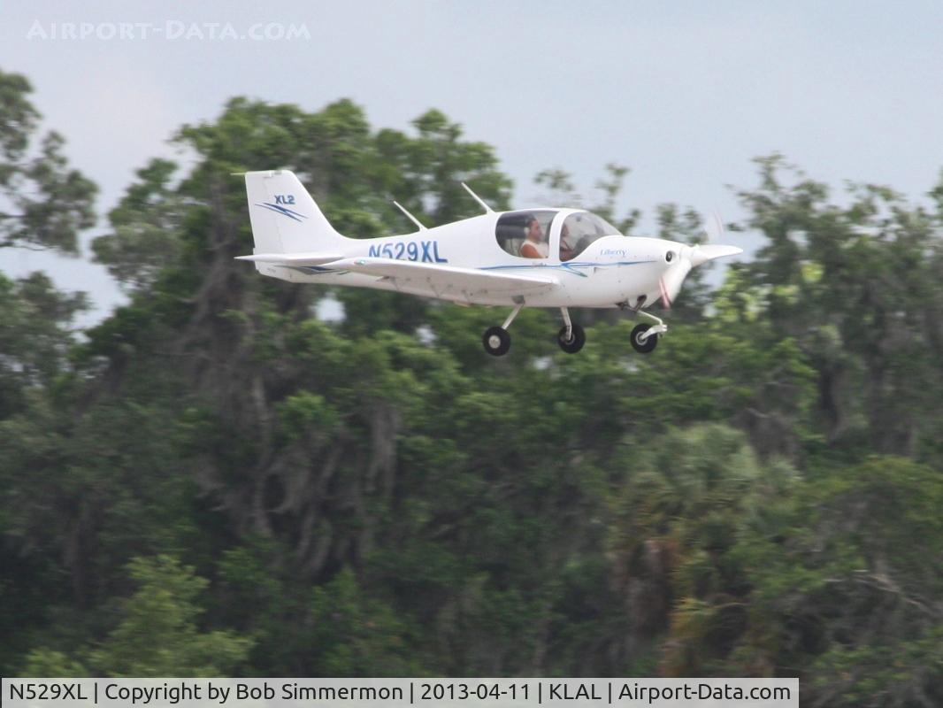 N529XL, 2006 Liberty XL-2 C/N 0023, Arriving at Sun N Fun 2013 - Lakeland, FL
