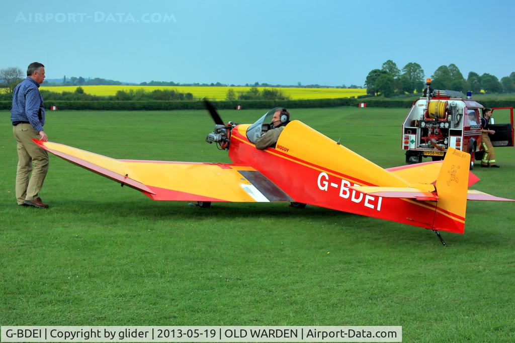 G-BDEI, 1977 Jodel D-9 Bebe C/N PFA 936, Looking good