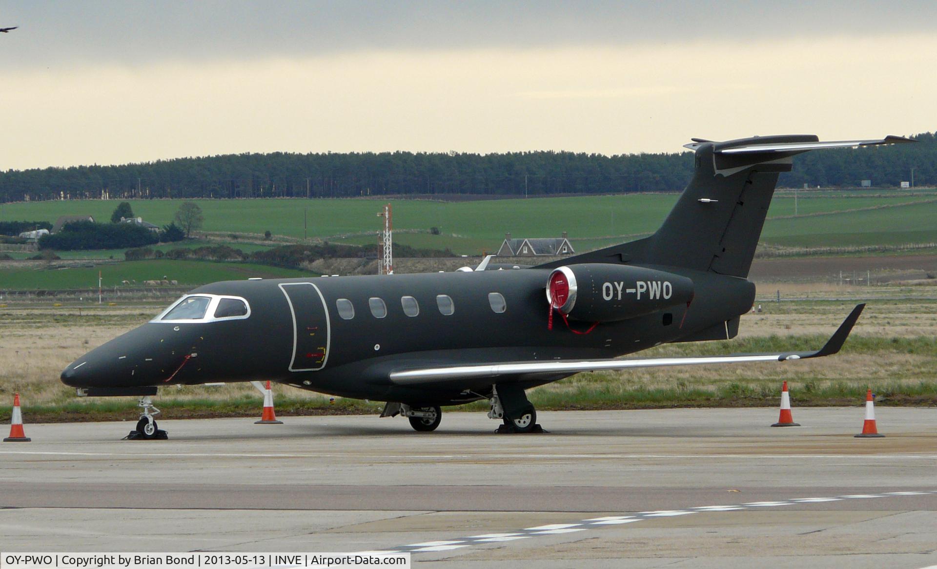 OY-PWO, 2012 Embraer EMB-505 Phenom 300 C/N 50500102, fairly regular visitor