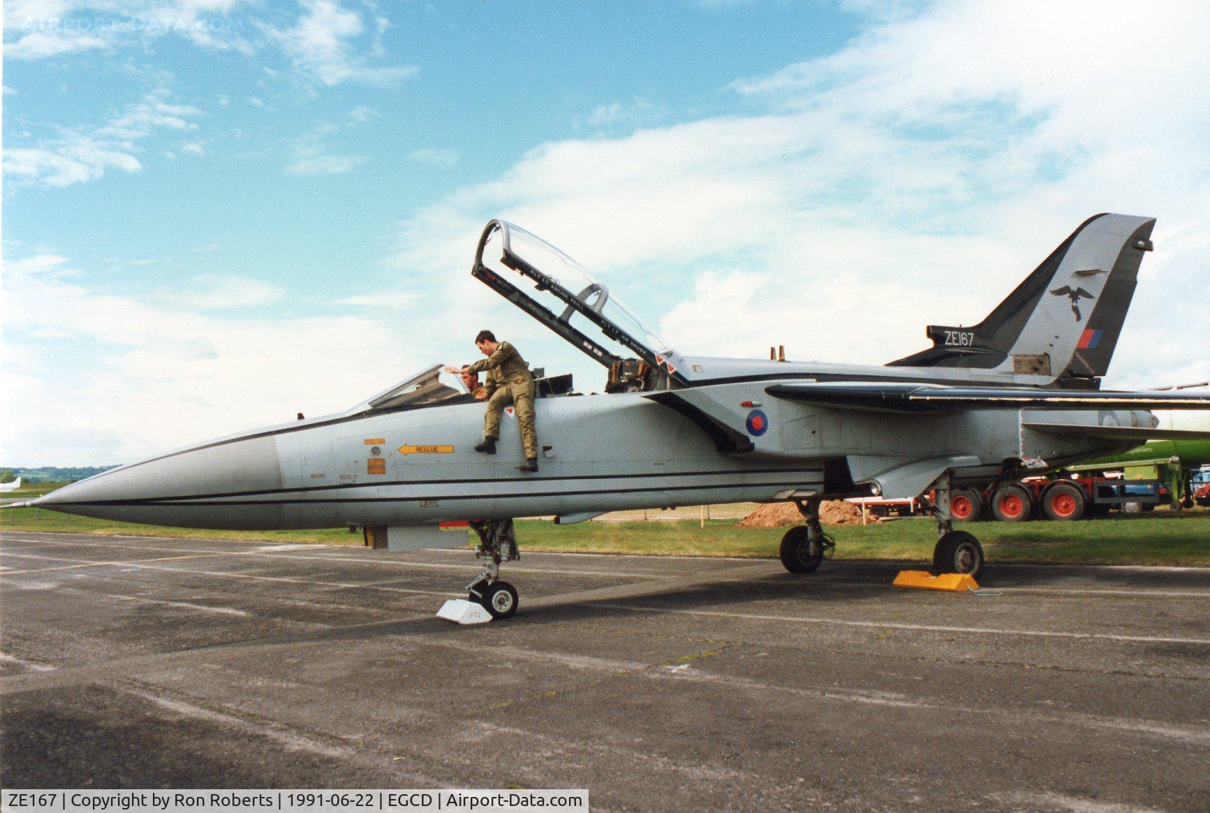 ZE167, 1986 Panavia Tornado F.3 C/N 545/AS019/3245, Woodford Airshow