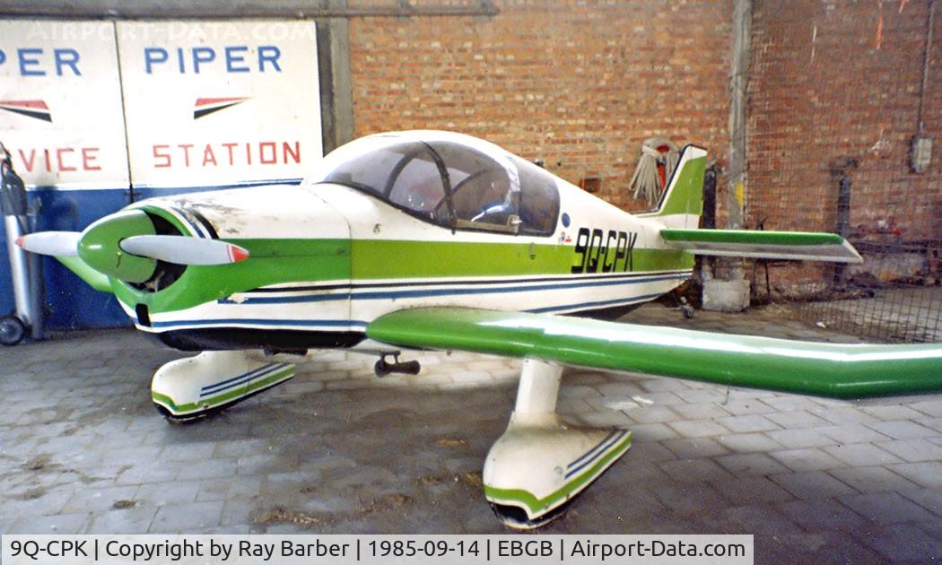 9Q-CPK, 1963 SAN Jodel D-150 Mascaret C/N 24, SAN Jodel D.150 Mascaret [24] Grimbergen~OO 14/09/1985