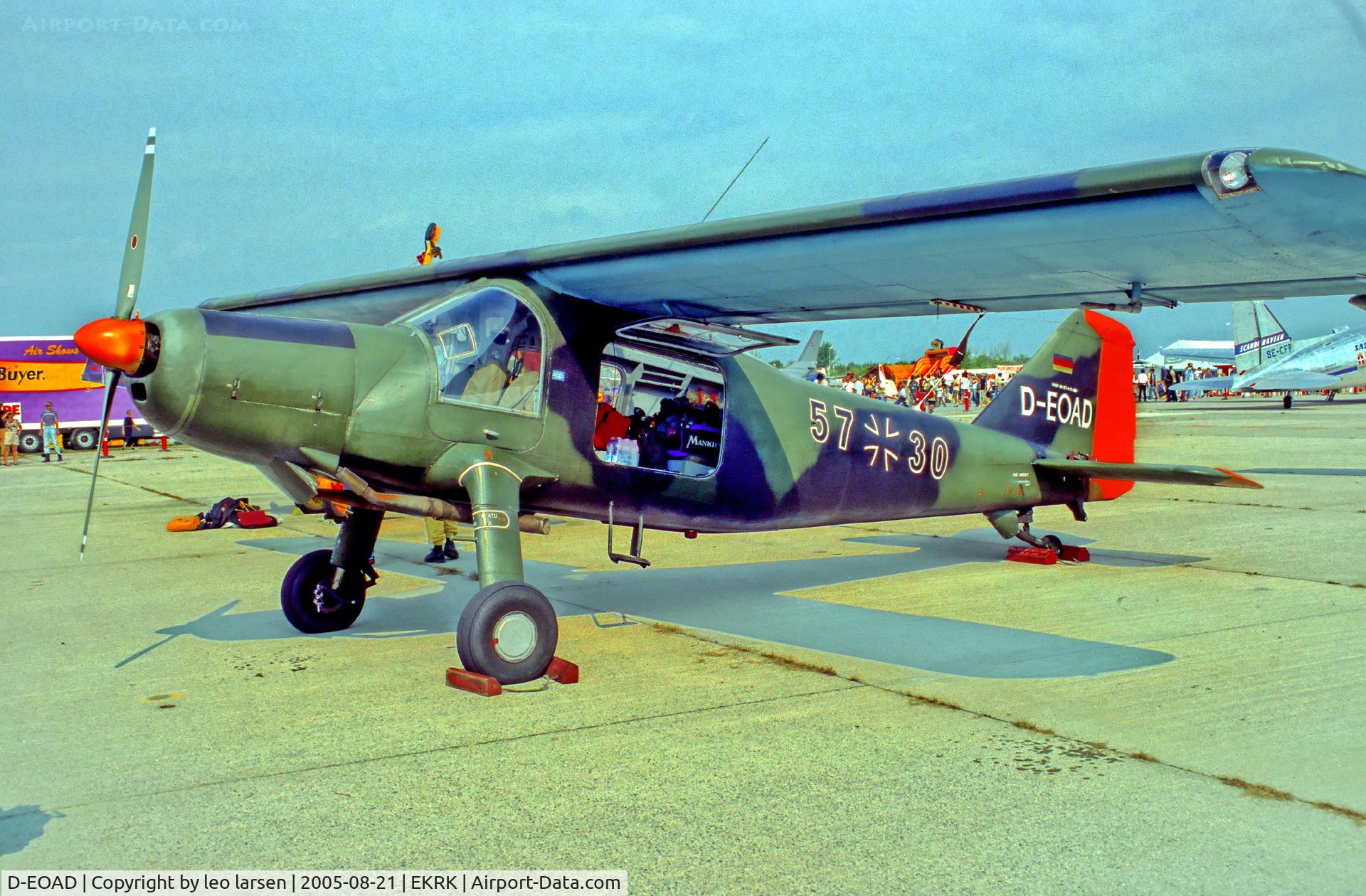D-EOAD, 1960 Dornier Do-27A-4 C/N 459, Roskilde Air Show Denmark 21.8.05